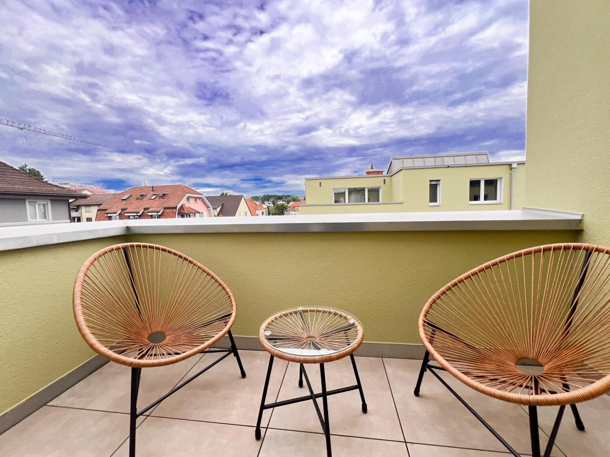 Skyline Rooftop Suite With 2 Balconies -401- Zürich Kültér fotó